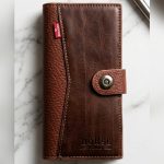 Pure Leather Wallet for Men – Slim Bifold Genuine Leather Wallet 1