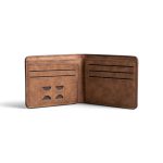 M-Design Soft Leather Bifold Wallet for Men | 6 Card Slots | Dual Cash Compartments | Compact Pocket Wallet 4