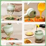 Electric Handheld Vegetable Cutter Slicer Multifunctional Food Chopper Compact Durable And Easy To Use Kitchen Tool 3