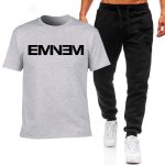 Premium Micro Men’s Tracksuit Emnem Print – Comfortable Sportswear | Gym & Workout Suit 6