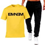 Premium Micro Men’s Tracksuit Emnem Print – Comfortable Sportswear | Gym & Workout Suit 3