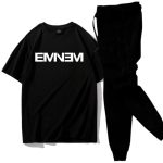 Premium Micro Men’s Tracksuit Emnem Print – Comfortable Sportswear | Gym & Workout Suit 2