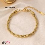 Golden Rope Bracelet / Anklet – Unisex Stylish Chain 3
