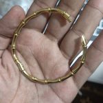 Bamboo Trending Korean Bangle - Jewelry Product Designed For Wrist Wear And Daily Ornament Routine 2