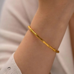 Bamboo Trending Korean Bangle - Jewelry Product Designed For Wrist Wear And Daily Ornament Routine 5