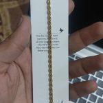 Golden Rope Bracelet / Anklet – Unisex Stylish Chain 3