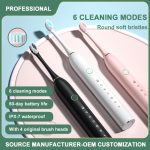 Rechargeable Electric Toothbrush With 2 Extra Heads | USB Charging Rechargeable Total Washable Electronic Whitening Teeth Brush for Oral Care 3