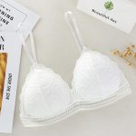 Deep V Lace Bra - Apparel Product Designed For Undergarment Wear And Daily Comfort Routine - Free Size (Random Color) 5