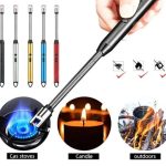 Arc Rechargeable Kitchen Lighter - Ignition Tool Designed For Flame Generation And Daily Cooking Routine - Type C, Metal Body 1