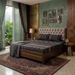 3D Crystal Cotton 3-piece Bedsheet Set AY0010064 2