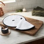 Premium Round Kitchen Towel With Hanging Loop Soft Absorbent Durable Design Perfect For Everyday Kitchen Use | Random Color 2