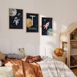 Set of 6 Premium Wall Art Photo Tiles – Modern Home Decor Sets 8x11 Rs 661 for kids room 2