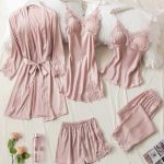 Silk Jersey 5 Piece Nighty Dress 2