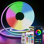 Neon Lights RGB LED Strip with Remote & App Control 4