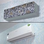 Premium Quilted AC Cover - Indoor + Outdoor Unit Protection - Random Design 7
