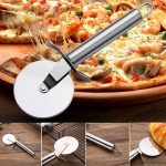Stainless Steel Pizza Single Wheel Cut Tools Household Pizza Knife Cake Tools Wheel Use For Waffle Cookies 1